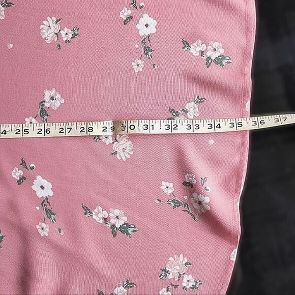 NWT Miss Shop rose pink floral mini summer dress AU 12 / US 8 - Picture 12 of 14